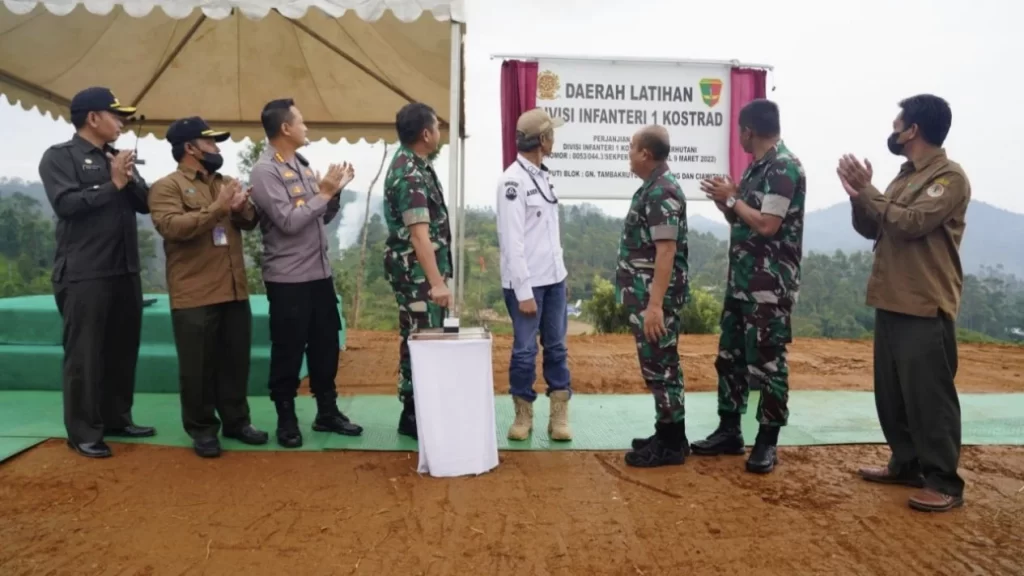 Letjen TNI Maruli Resmikan Daerah Latihan Pasukan Tempur Kostrad